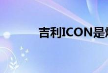 吉利ICON是燃油的还是电动的